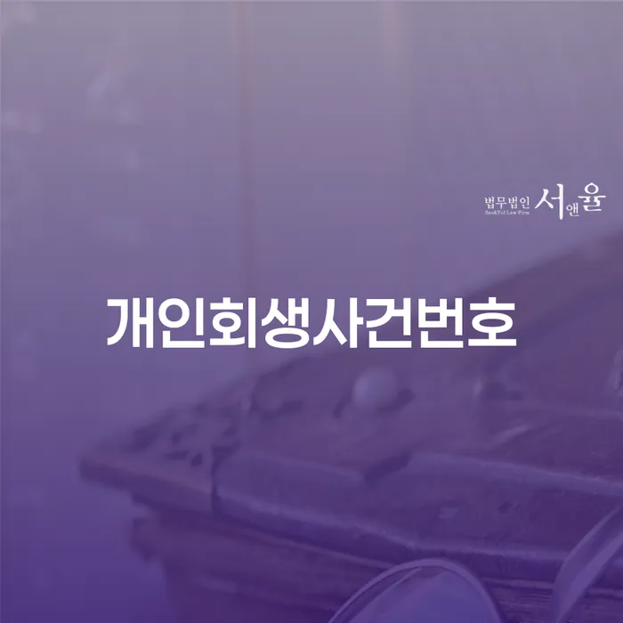 사업자개인회생 개인회생 처리방법 상담을통해