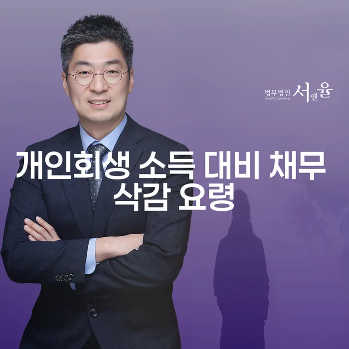 개인회생 소득 대비 채무 삭감 요령은 무엇일까요?