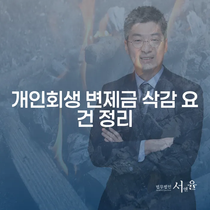 개인회생 변제금 삭감 요건 정리, 어떻게 해야 할까?