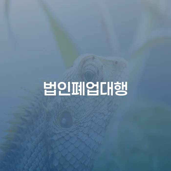 법인폐업대행과 진주시 개인회생사무소, 당신이 알아야 할 모든 것